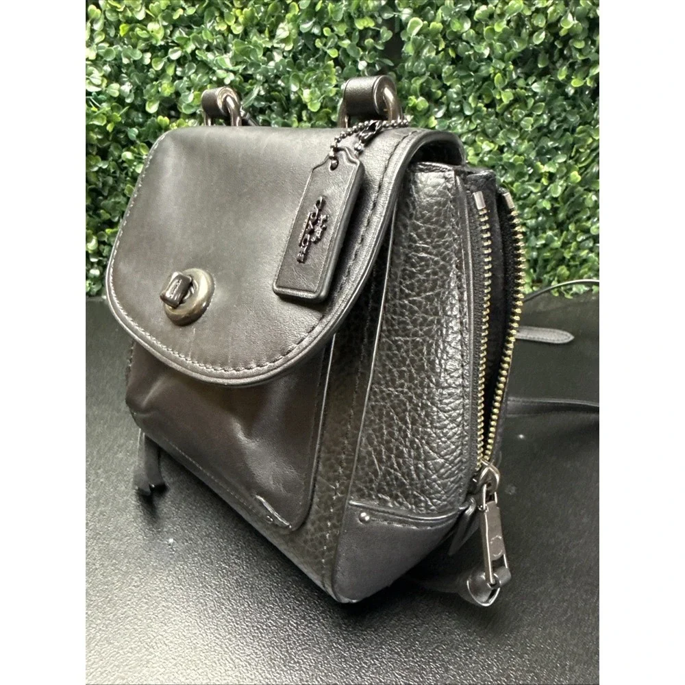 Coach Faye Convertible Backpack Leather - Picture 2 of 11